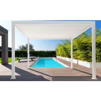 Záhradná pergola MIRADOR 111 Clasic 3 x 4 m biela